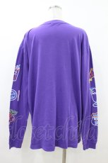 画像2: Candy Stripper / CANDY DINER L/S TEE 2 PURPLE H-26-08-02-1052-PU-TO-AK-ZH (2)