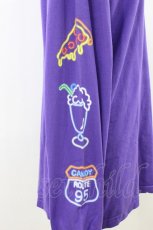 画像3: Candy Stripper / CANDY DINER L/S TEE 2 PURPLE H-26-08-02-1052-PU-TO-AK-ZH (3)