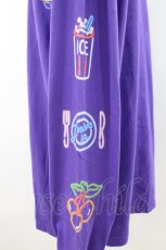 画像4: Candy Stripper / CANDY DINER L/S TEE 2 PURPLE H-26-08-02-1052-PU-TO-AK-ZH (4)