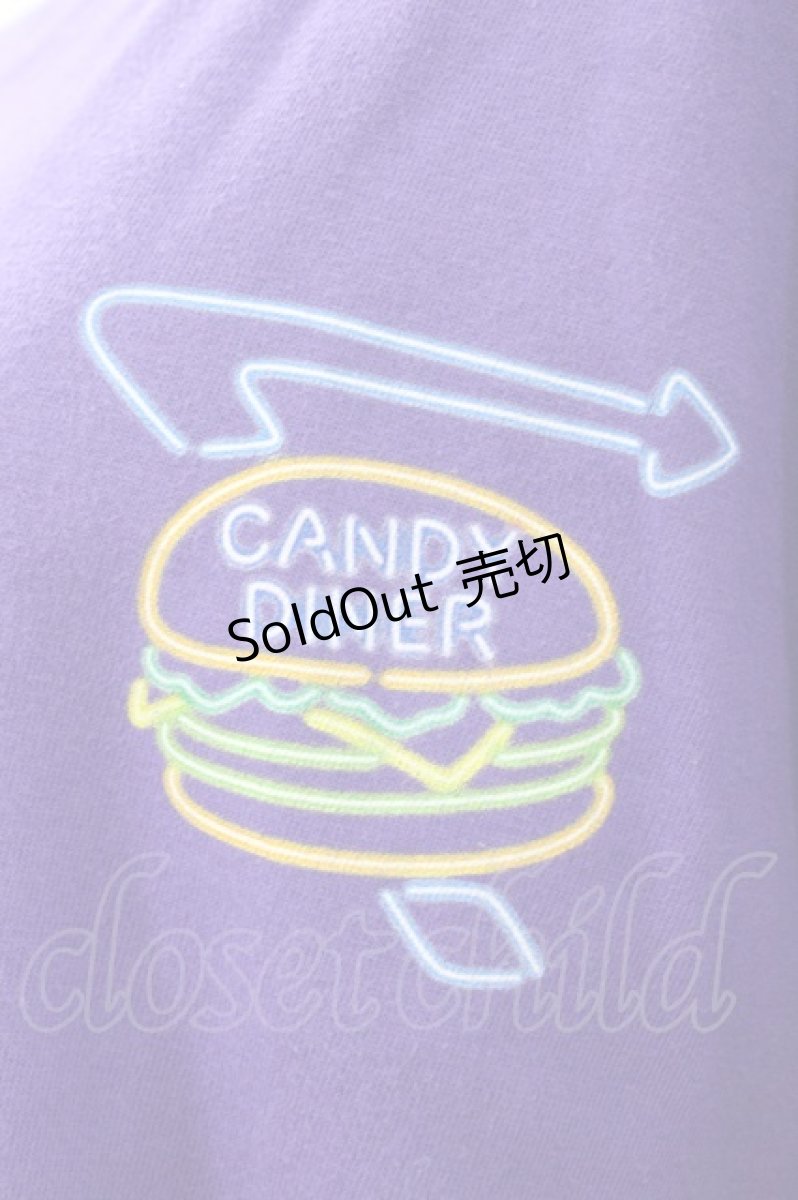 画像5: Candy Stripper / CANDY DINER L/S TEE 2 PURPLE H-26-08-02-1052-PU-TO-AK-ZH (5)