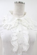 画像5: ATELIER PIERROT / ルイーズ ジャボタイ ブラウス  白 H-26-08-02-1005-EL-BL-AK-ZH (5)