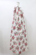 画像3: Jane Marple / Strawberries and flowersラッフルフリルドレス  オフ H-26-08-02-1010-JM-OP-KB-ZH (3)