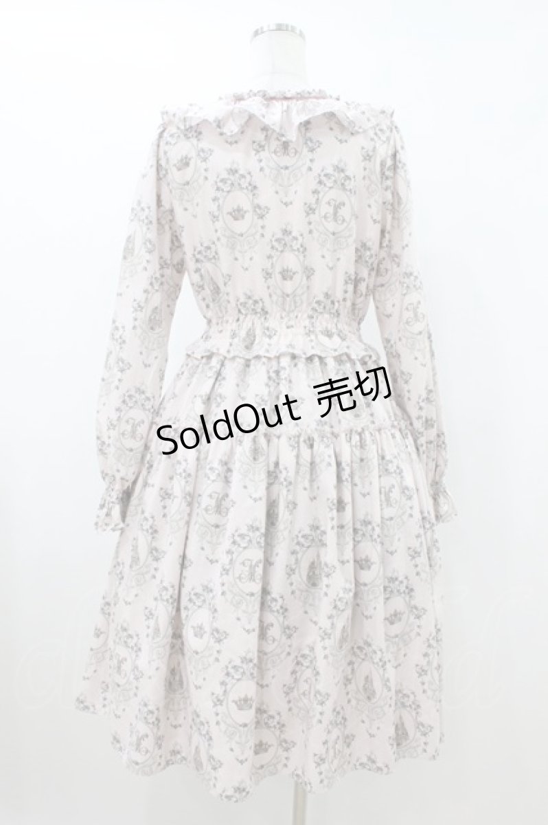 画像2: Melody BasKet / Rose Princessブラウスワンピース M ピンク H-26-08-02-1011-LO-OP-KB-ZH (2)