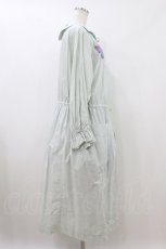 画像3: Jane Marple Dans Le Salon / Jardin Des Fleurs Embroideryドレス  ミント H-26-08-02-1014-JM-OP-KB-ZH (3)