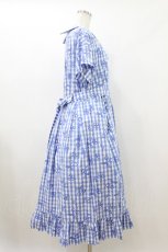 画像3: Jane Marple / Picnic cloth joyfulドレス  ブルー H-26-08-02-1015-JM-OP-KB-ZH (3)