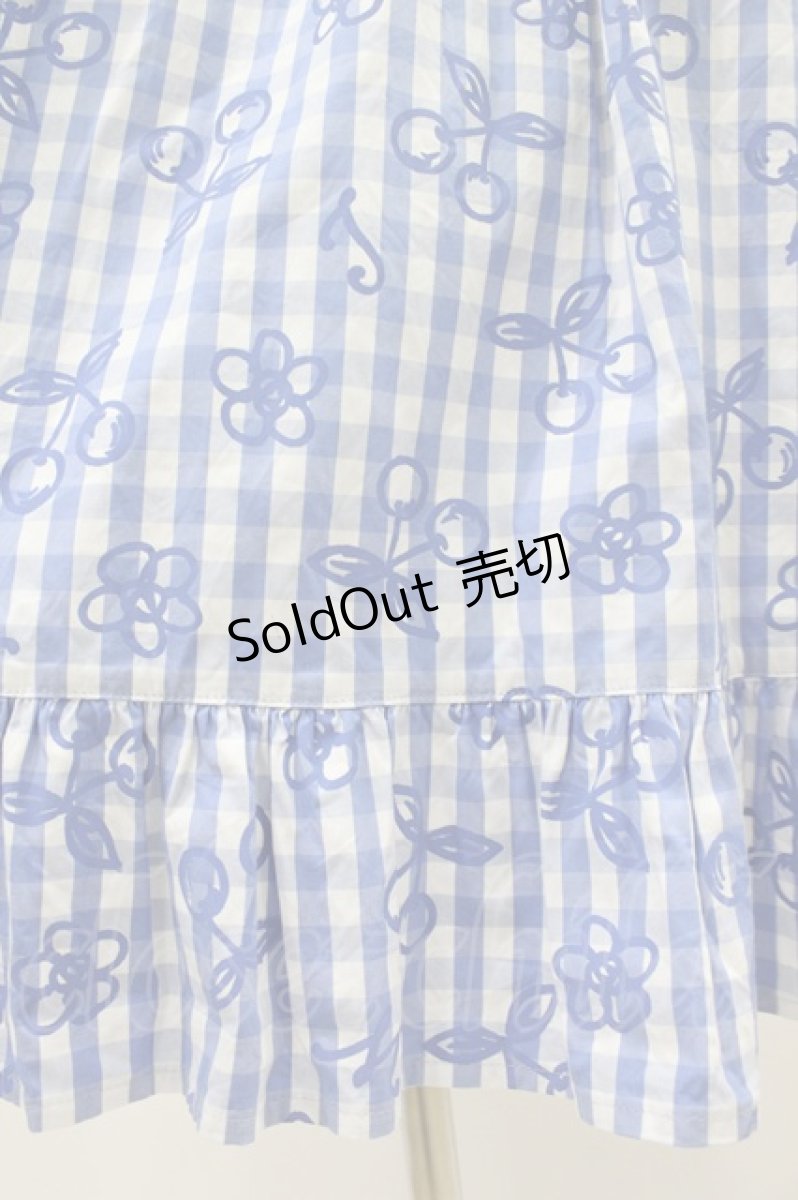 画像5: Jane Marple / Picnic cloth joyfulドレス  ブルー H-26-08-02-1015-JM-OP-KB-ZH (5)
