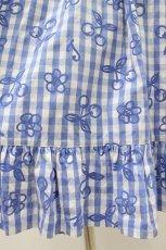 画像5: Jane Marple / Picnic cloth joyfulドレス  ブルー H-26-08-02-1015-JM-OP-KB-ZH (5)
