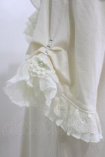 画像3: axes femme / ゴージャスフリル袖プルオーバー M 生成り H-26-08-02-062-AX-TO-NS-ZH (3)