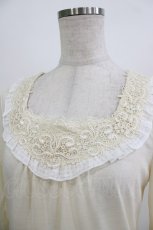 画像3: axes femme / メッセージ入りインナープルオーバー M 生成り H-26-08-02-065-AX-TO-NS-ZH (3)