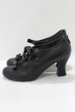 画像2: ANNA SUI / 3連リボンシューズ 4/23.5cm ブラック H-26-08-02-014-PU-SH-NS-ZH (2)
