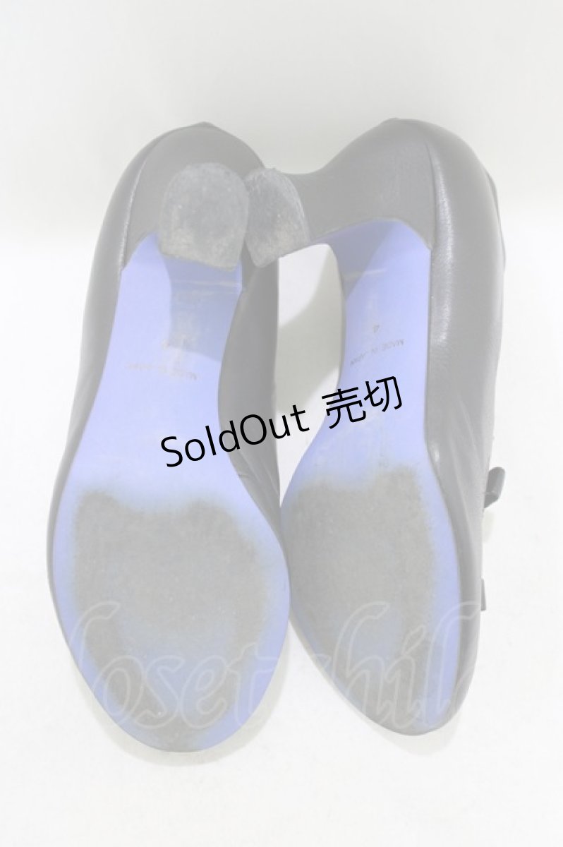 画像4: ANNA SUI / 3連リボンシューズ 4/23.5cm ブラック H-26-08-02-014-PU-SH-NS-ZH (4)