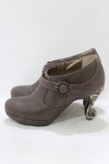 画像2: ANNA SUI / 猫足ブーティ‐ 4/23.5cm ブロンズ H-26-08-02-015-PU-SH-NS-ZH (2)