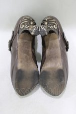 画像4: ANNA SUI / 猫足ブーティ‐ 4/23.5cm ブロンズ H-26-08-02-015-PU-SH-NS-ZH (4)