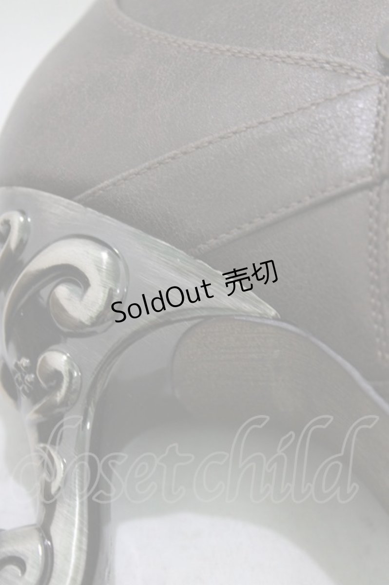 画像6: ANNA SUI / 猫足ブーティ‐ 4/23.5cm ブロンズ H-26-08-02-015-PU-SH-NS-ZH (6)