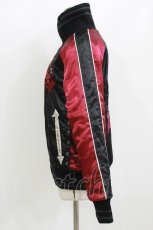 画像2: h.ANARCHY / 刺繍ZIPジャケット  黒 H-26-08-03-034-HN-JA-AK-ZH (2)