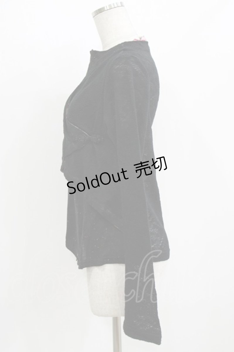 画像2: gouk / レイヤードトップス  黒 H-26-08-03-037-GO-TO-AK-ZH (2)