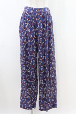 画像1: Jane Marple Dans Le Salon / Dance with roses dress pants  ネイビー H-26-08-03-1001-JM-PA-KB-ZH (1)