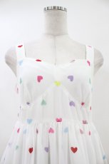 画像3: MILK / ハートキャンディBabydoll  ホワイト×キャンディハート H-26-08-03-1025-ML-OP-KB-ZH (3)