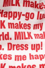 画像3: MILK / Messageサンドレス  ホワイト×レッド H-26-08-03-1031-ML-OP-KB-ZH (3)