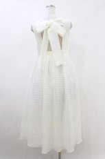 画像2: merry jenny / backリボンワンピース F オフホワイト H-26-08-03-1035-LO-OP-KB-ZH (2)