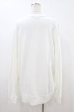 画像2: NieR Clothing / プリントSWEAT  2XL 白 H-26-08-03-1041-PU-TO-KB-ZH (2)