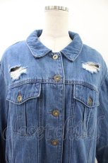 画像3: Candy Stripper / BACK FRILL JACKET  ブルー H-26-08-03-1046-PU-JA-KB-ZH (3)