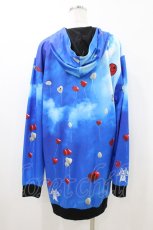 画像2: NieR Clothing / バルーンZIPパーカー  ブルー H-26-08-03-1048-PU-TO-KB-ZH (2)