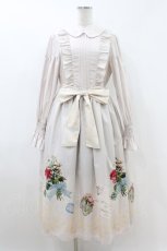 画像1: Maison de minette / Skirt collage dress  ピンクアイボリー H-26-08-03-1011-LO-OP-KB-ZH (1)
