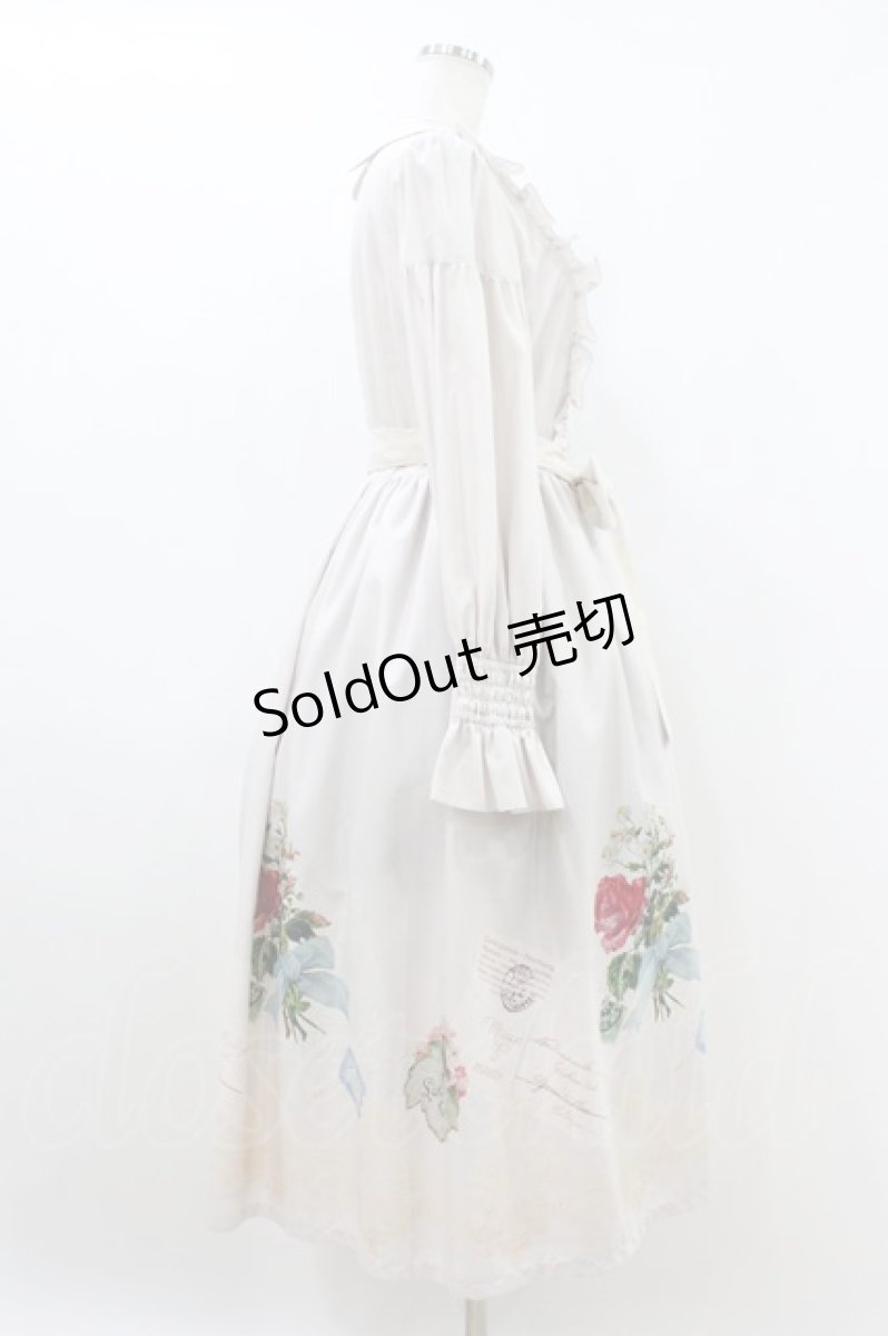 画像3: Maison de minette / Skirt collage dress  ピンクアイボリー H-26-08-03-1011-LO-OP-KB-ZH (3)