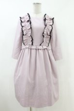 画像1: MILK / フリル・ド・ドレス  ラベンダーピンク H-26-08-03-1023-ML-OP-KB-ZH (1)