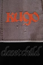 画像5: kugo / 切替カットソー  黒 H-26-08-03-060-GO-TO-AK-ZH (5)