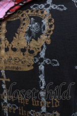 画像4: h.Jelly HONEY / フリルボタンカーディガン  黒 H-26-08-03-062-HN-TO-AK-ZH (4)