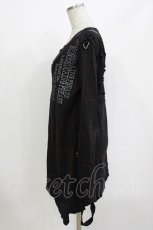 画像2: h.ANARCHY / プリントワンピース  黒 H-26-08-03-065-HN-OP-AK-ZH (2)