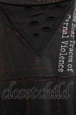 画像5: h.ANARCHY / プリントワンピース  黒 H-26-08-03-065-HN-OP-AK-ZH (5)