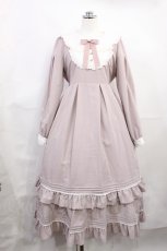 画像3: Amavel / Flavor Macaroonケープミドルワンピース Free ピンク H-26-08-04-003-CA-OP-NS-ZH (3)