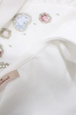 画像3: Amavel / Coffret A Bijouブラウス Free 白/ピンク H-26-08-04-034-CA-BL-NS-ZH (3)