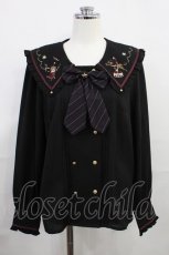 画像1: Amavel / Mysterious Night CIRCUSブラウス Free ブラック H-26-08-04-035-CA-BL-NS-ZH (1)