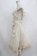 画像2: Vallee lys / Enchanting Maiden Apron  アイボリー H-26-08-04-1003-GO-OP-KB-ZH (2)