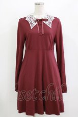 画像1: KILL STAR / Charmed School Dress M CRIMSON red H-26-08-04-1029-PU-OP-KB-ZH (1)