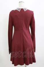画像3: KILL STAR / Charmed School Dress M CRIMSON red H-26-08-04-1029-PU-OP-KB-ZH (3)
