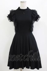 画像1: Katie / ROSEMARY bottle neck one-piece  ブラック H-26-08-04-1030-LO-OP-KB-ZH (1)