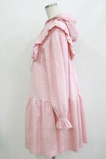 画像2: Candy Stripper / GOOD DAYS HOODIEワンピース  ピンク H-26-08-04-1031-PU-OP-KB-ZH (2)