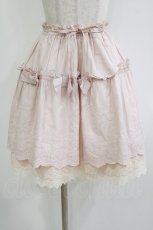 画像1: Jane Marple / リボン付きレーススカート M ピンク H-26-08-04-1032-JM-SK-AK-ZH (1)
