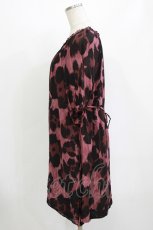 画像2: HYSTERIC GLAMOUR / レオパードワンピース  ピンクブラウン H-26-08-04-1038-PU-OP-KB-ZH (2)