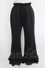 画像1: Candy Stripper / DEAREST JERSEY PANTS  ブラック H-26-08-04-1052-PU-PA-KB-ZH (1)