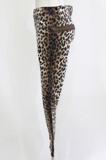 画像2: HYSTERIC GLAMOUR / LEOPARD柄スリムパンツ 28インチ ブラウン H-26-08-04-1057-PU-PA-KB-ZH (2)