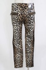 画像3: HYSTERIC GLAMOUR / LEOPARD柄スリムパンツ 28インチ ブラウン H-26-08-04-1057-PU-PA-KB-ZH (3)