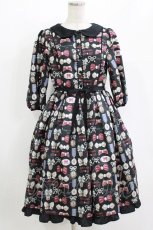 画像1: Emily Temple cute / Rich Ribbonワンピース M ブラック H-26-08-04-1018-ET-OP-AK-ZH (1)