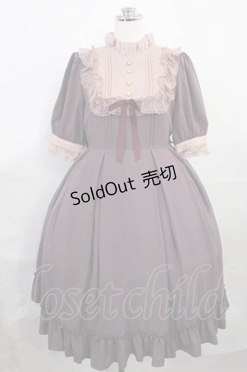 画像1: Amavel / Romantique Feminineワンピース Free パープル H-26-08-04-006-CA-OP-NS-ZH (1)