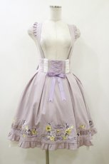 画像1: Amavel / Pansy Floral Melodyジャンパースカート Free ラベンダー H-26-08-05-054-CA-OP-NS-ZH (1)